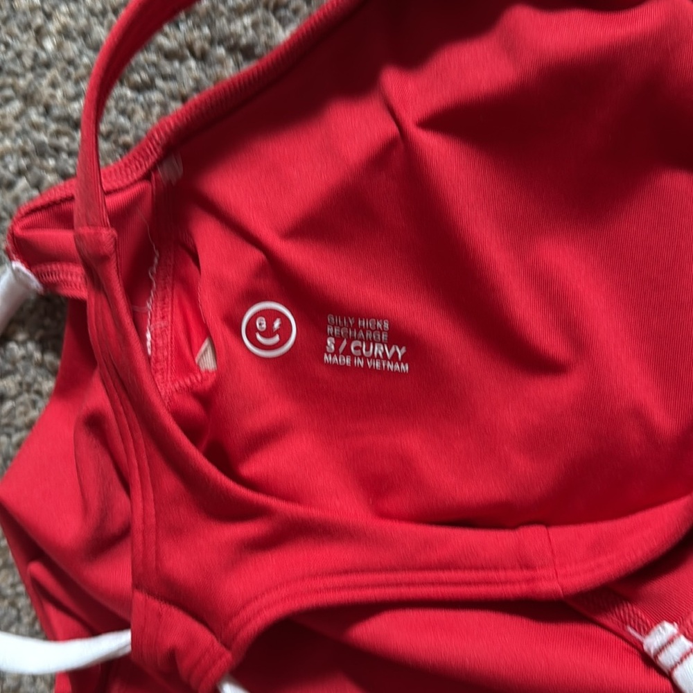 Gilly Hicks Red Recharge Tank - Picture 5 of 5